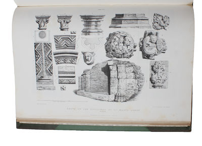 Vetusta monumenta quae ad Rerum Britanicarum memoriam conservandam Societas Antiquariorum Londini sumptu suo edenda curavit. 5 vols. (Vol. 1-5, out of 7). - [MONUMENTAL ILLUSTRATED WORK] (photo 5)