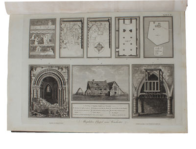 Vetusta monumenta quae ad Rerum Britanicarum memoriam conservandam Societas Antiquariorum Londini sumptu suo edenda curavit. 5 vols. (Vol. 1-5, out of 7). - [MONUMENTAL ILLUSTRATED WORK] (photo 8)