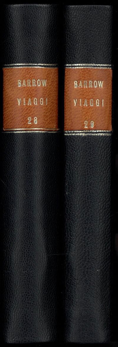 Storia cronologica dei viaggi al Polo Articointrapresi a fine di scoprire un passaggio fra l’Oceano Atlantico ed il Grande Oceano, dalle rpime navigazioni degli scandinavi fino alla spedizione seguita nell’anno 1808 sotto gli ordini de’ Capitani Ross e Buchan di Gio. Barrow inglese recata in lingua italiana da N. N. I-II. (photo 3)