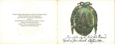 Madame Juuls stambok.