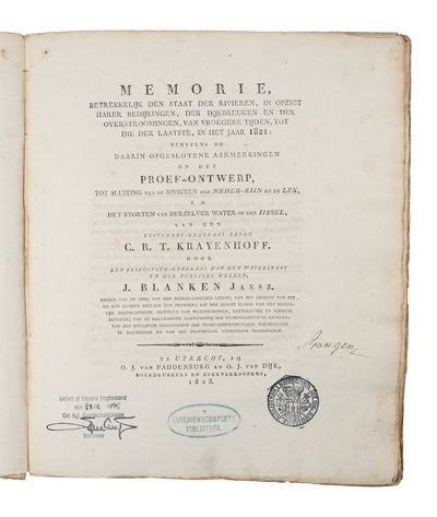 Memorie, betrekkelijk den staat der rivieren, in…