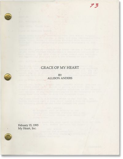Grace of My Heart (Original screenplay for the 1996 film)