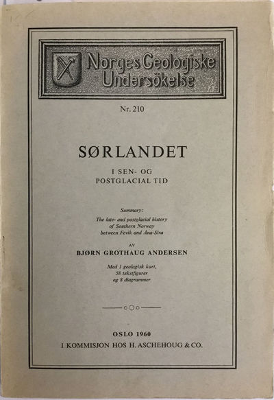 Sørlandet i sen- og postglacial tid