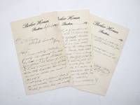 Autograph Letter, signed, to a Massachusetts collector of Whitman, negotiating for a copy of the 1871-2 Leaves of Grass