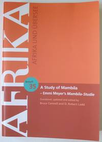 A Study of Mambila by Meyer, Emmi - 2020