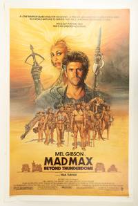 ORIGINAL "MAD MAX BEYOND THE THUNDERDOME" MOVIE POSTER