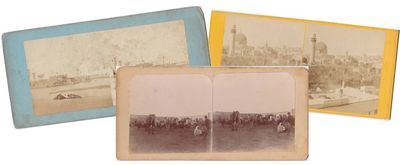 Arabia, Late 19th century, Collection of 4 Stereoview