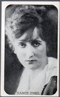 image of 1917 Kromo Gravure Photo Trading Card of Silent Flim Star Nance O'Neil