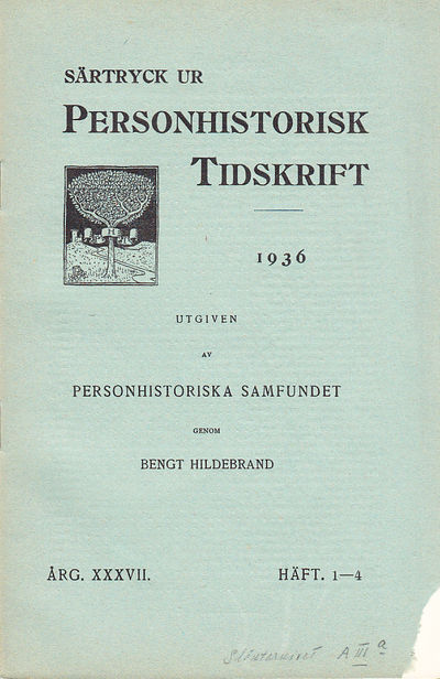 Riksrådet Henrik Carlsson Horn. Anteckningar…