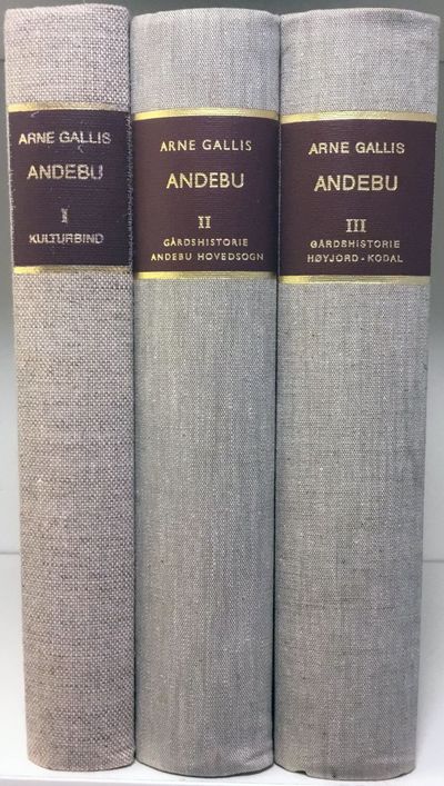 Andebu bygdebok I-III