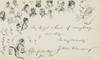 Twenty Six Masterly Portraits of Men and Women of All Ages and Styles of Dress, Drawn by Noted Portrait Artist James Wells Champney