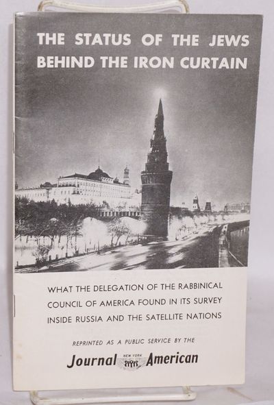 Abaa The Status Of The Jews Behind The Iron Curtain What The