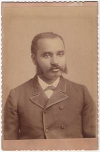 [Cabinet card]: Portrait of a Cuthbert, Georgia African-American Man