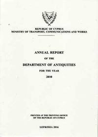 image of Annual Report of the Department of Antiquities for the year 2010