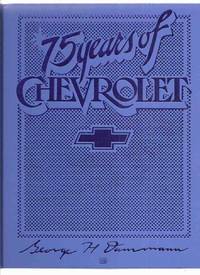 cover of 75 Years of Chevrolet / MotorBooks International ( Cars / Automobiles / History 1912 - 1986 )( Seventy-Five )
