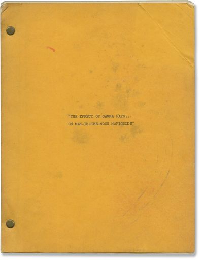 The Effect of Gamma Rays on Man-in-the-Moon Marigolds (Original screenplay for the 1972 film)