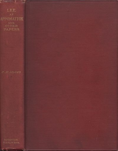 Lee at Appomattox and Other Papers