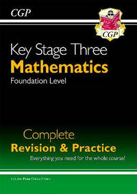 KS3 Maths Complete Revision & Practice - Foundation (with Online Edition)