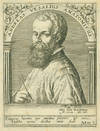 Engraved portrait by Johann Israel de Bry from Boissard's Bibliotheca illustrium virorum