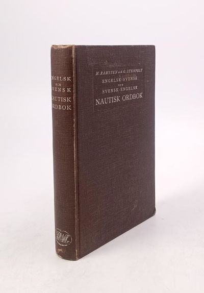 Engelsk-svensk och svensk-engelsk nautisk ordbok.