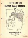 1870 Census Clayton County, Georgia