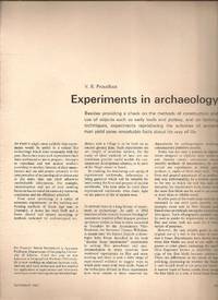 image of Experiments in archaeology from Science Journal Volume 3, Number 11