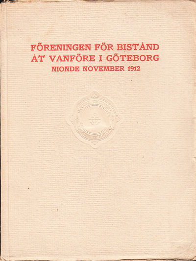 Historik öfver Föreningens för bistånd åt vanföre…