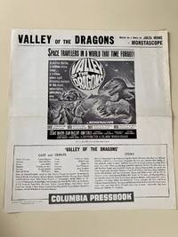 Valley of the Dragons Pressbook 1961 Cesare Danova, Sean McClory by Directed by Edward Bernds / Starring Cesare Danova, Sean McClory, Joan Staley, Danielle De Metz, and Gregg Martell - 1961