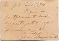image of Signature and Inscription