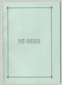 POT-POURRI by [ Poe, Edgar A.]: [ Linton, William J.] - 1875