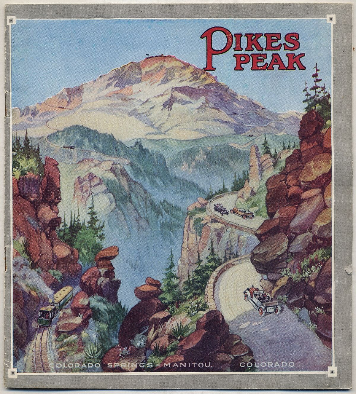 Pike's Peak, Colorado Springs, Manitou, Colorado