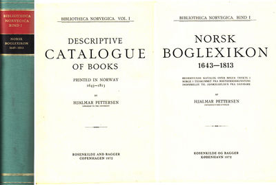 Biblioteca Norvegica. Bind I - IV.