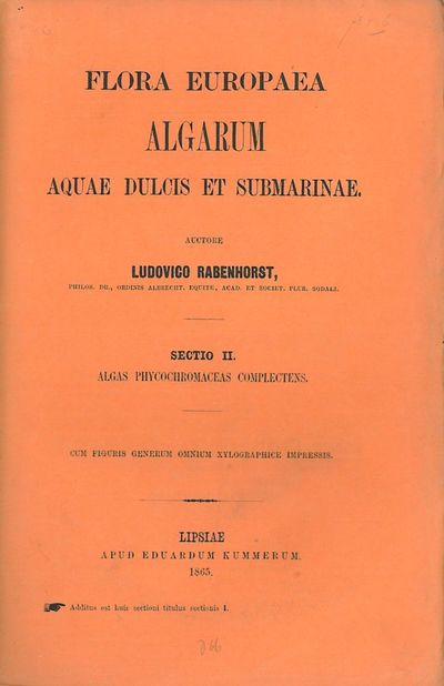 Flora Europaea algarum aquae dulcis et…