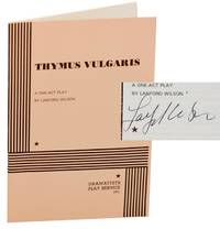 Thymus Vulgaris (Signed First Edition)