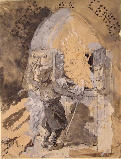 PORTE DE L'ENFER, (THE GATES OF HELL)