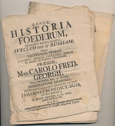 Historia foederum, præcipue recentiorum, Sveciam…