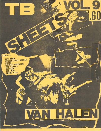 Temple City, California, 1978. Rock fanzine featuring a cover story on Van Halen, which hailed from ...