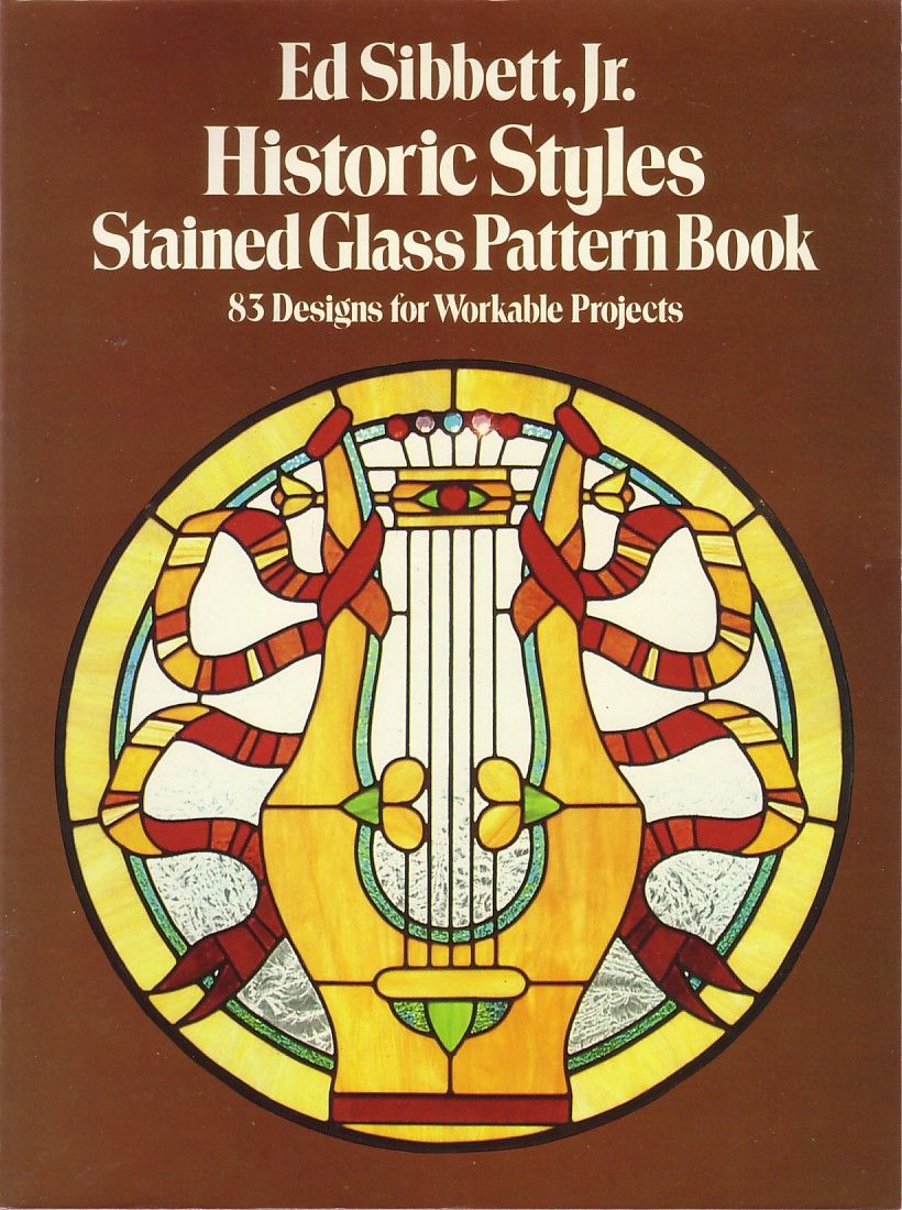Historic Styles Stained Glass Pattern Book (Dover Stained Glass