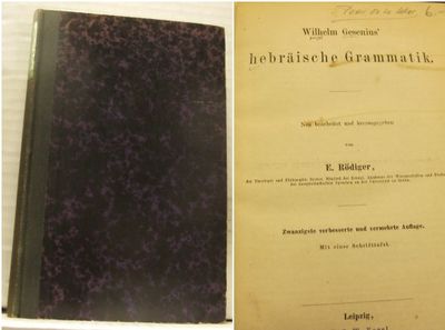Wilhelm Gesenius´ hebräische  Grammatik. Neu…
