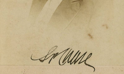 Rare Signed Photograph of Secretary of the Treasury Salmon P. Chase