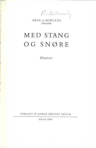 Med stang og snøre. Illustrert.