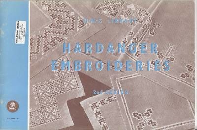 HARDANGER  EMBROIDERIES. 2nd Series. (D.M:C:…