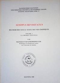 cover of AESOPUS REVISITATUS