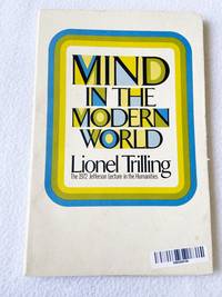 1973 PB Mind in the Modern World (Jefferson lecture in the humanities) by Trilling, Lionel