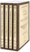 Commentaries on the Laws of England in Four Books, With Notes..