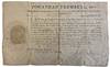Jonathan Trumbull Jr. Signed Militia Appointment Documenting Connecticut's Military Chain of Command, 1799