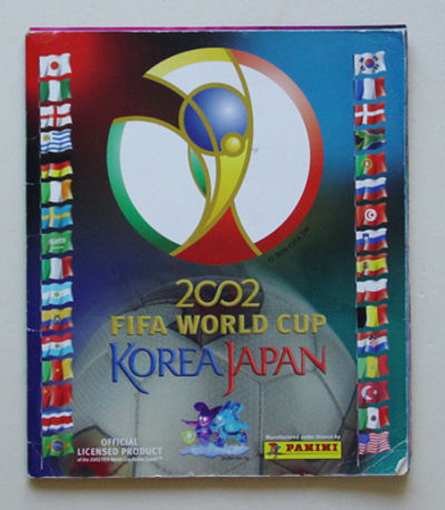 2002 Fifa World Cup Korea Japan . Official licensed Sticker Album