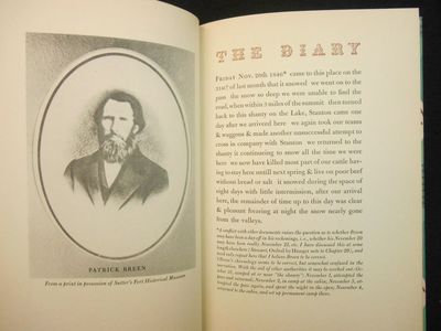 The Diary of Patrick Breen; Recounting the Ordeal of the Donner Party Snowbound In the Sierra 1846-47