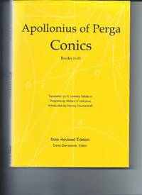 Apollomius of Perga Conics Books I - III by editor Dana Densmore - Paperback - 2000 - from koko371000 (SKU: 480)