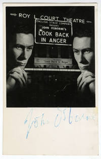 Signed, Double-Exposure Portrait of the Playwright John Osborne